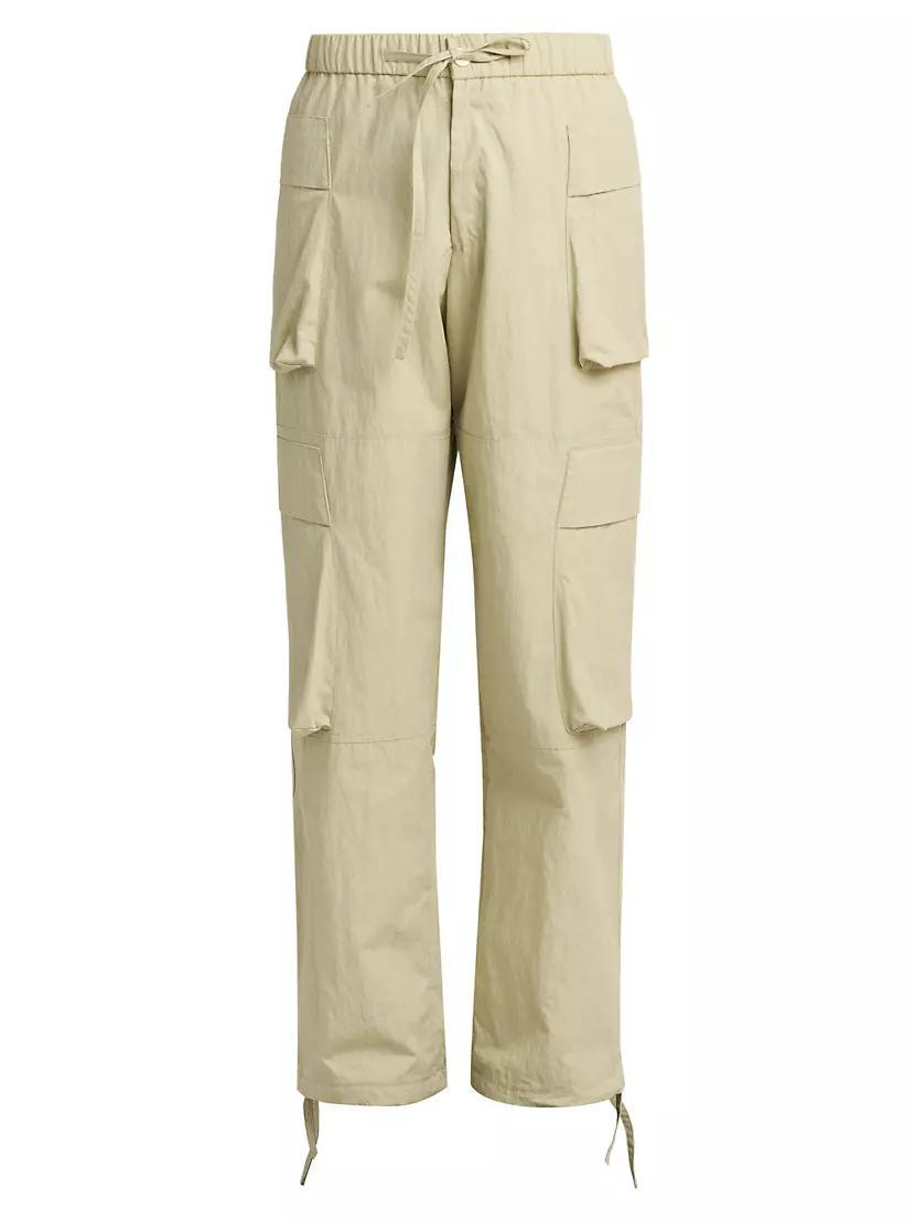 Cotton-Blend Cargo Pants Product Image