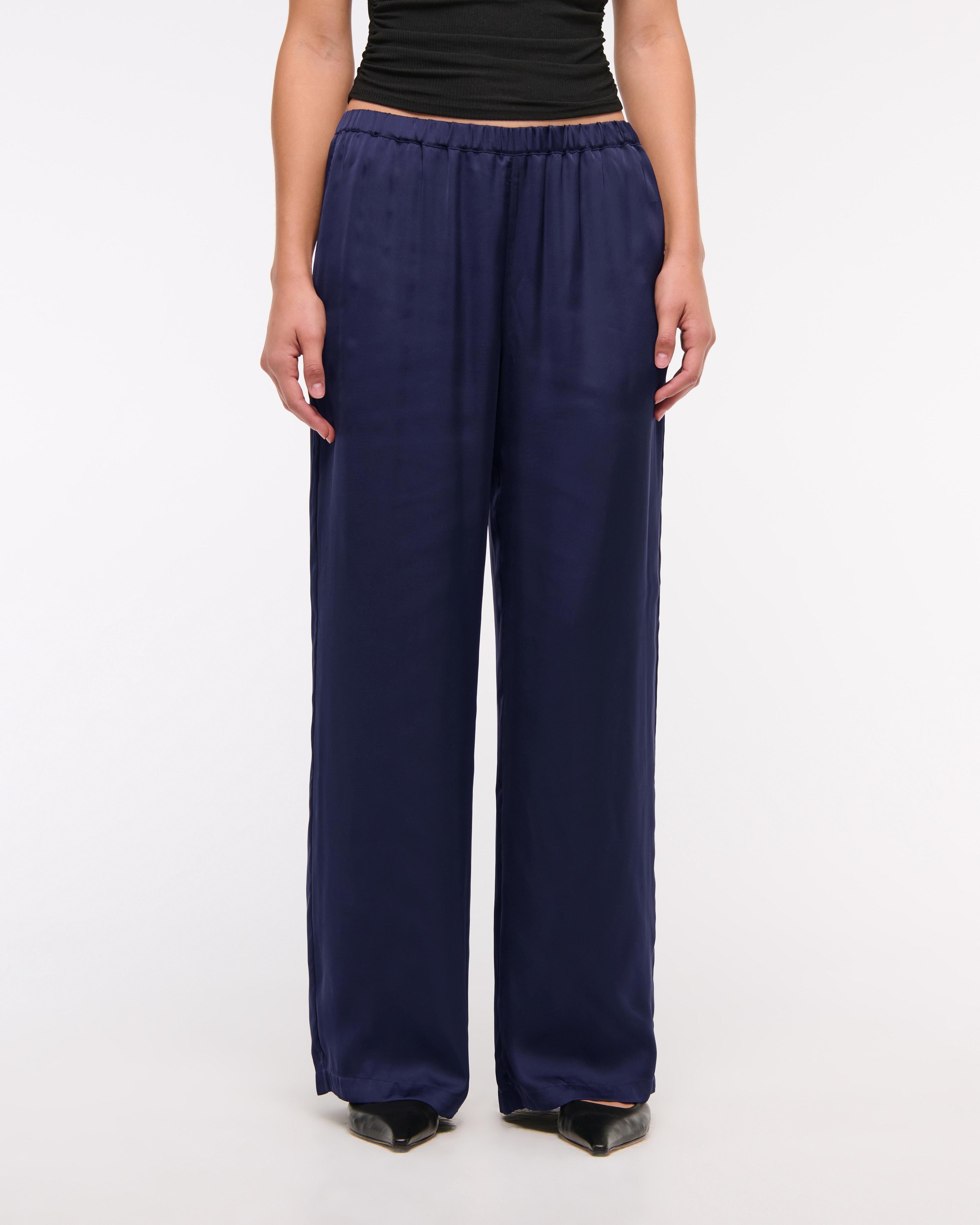 Satin Pull-On Pant Product Image