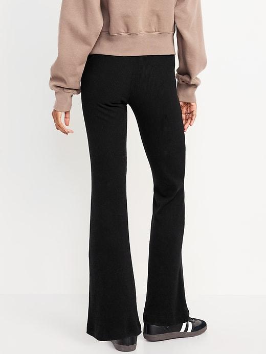 High-Waisted Brushed Flare Leggings Product Image