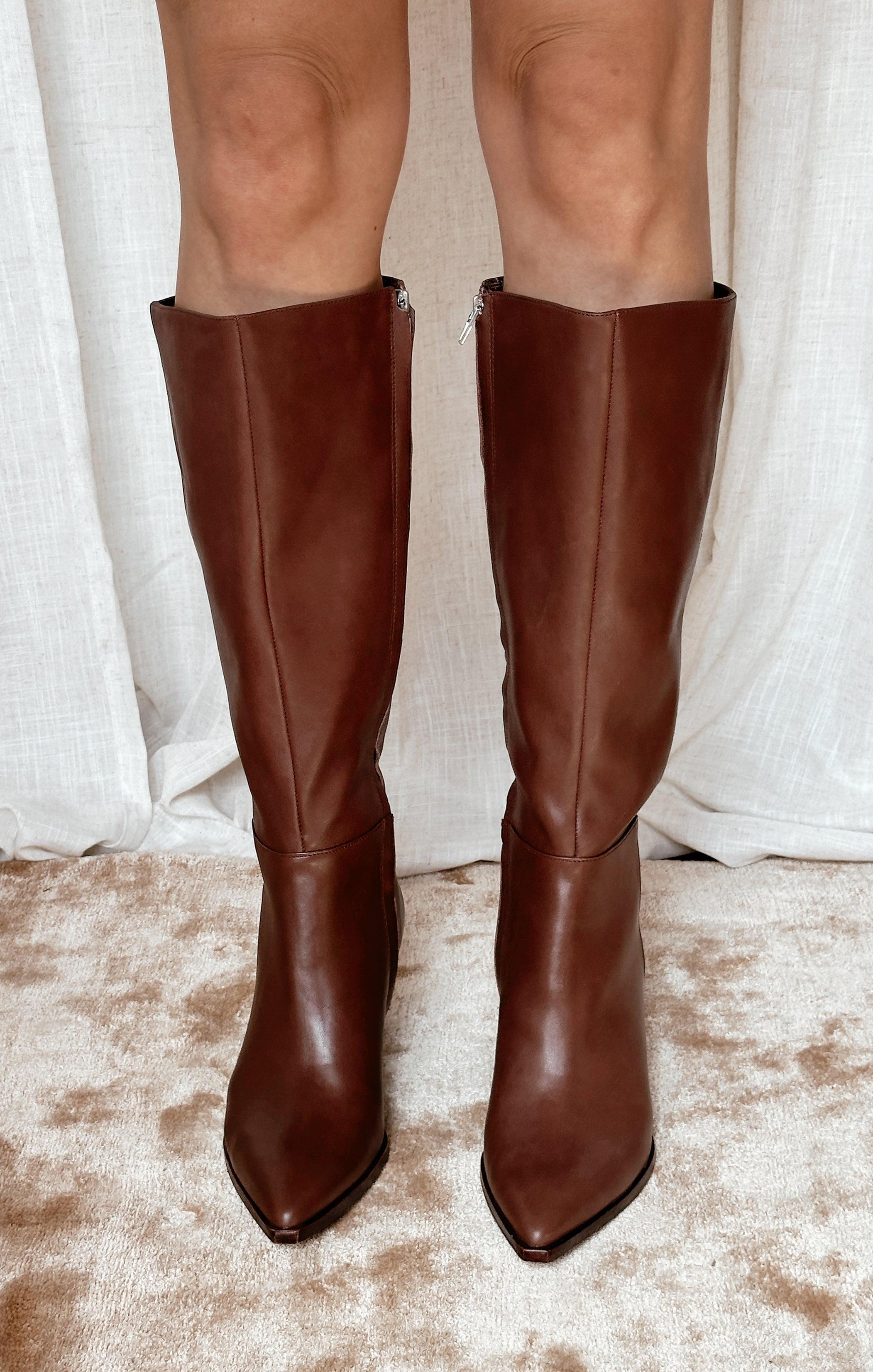 Dolce Vita Auggie Wide Calf Boot ~ Chocolate product image