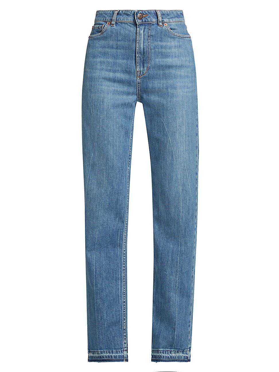 Womens Diana Baggy Wide-Leg Jeans Product Image