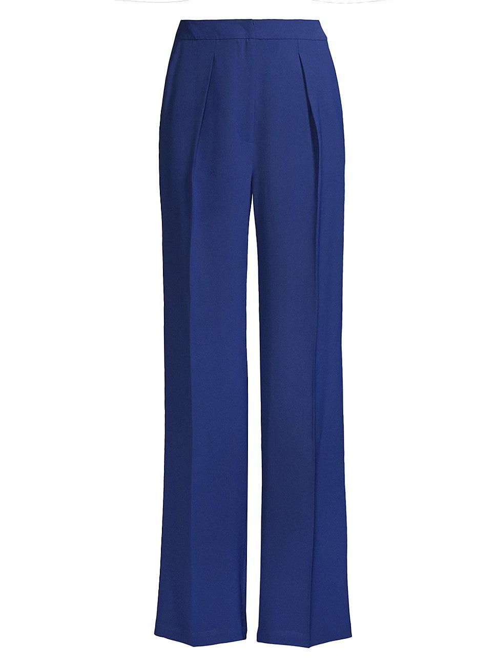 Womens Tailored Twill Wide-Leg Pants Product Image