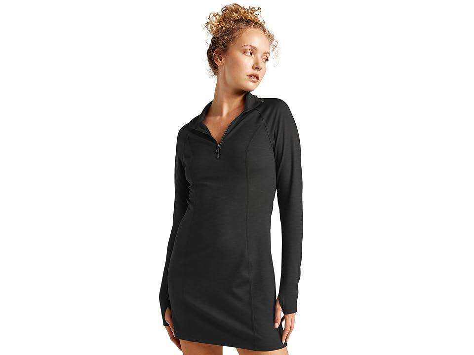 Beyond Yoga Heather Rib Westside Dress Heather) Women's Clothing Product Image