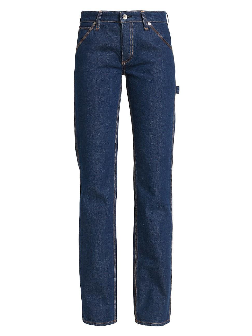 Womens Piper Carpenter Low-Rise Jeans product image