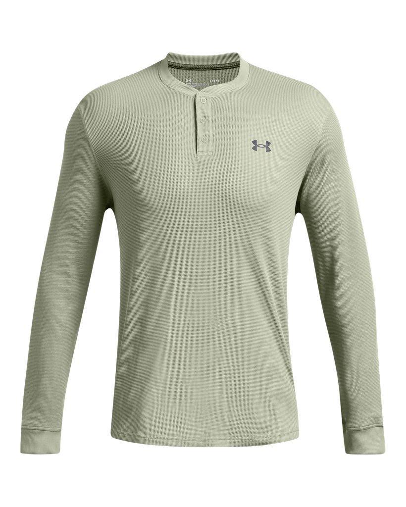 Men's UA Waffle Henley Product Image