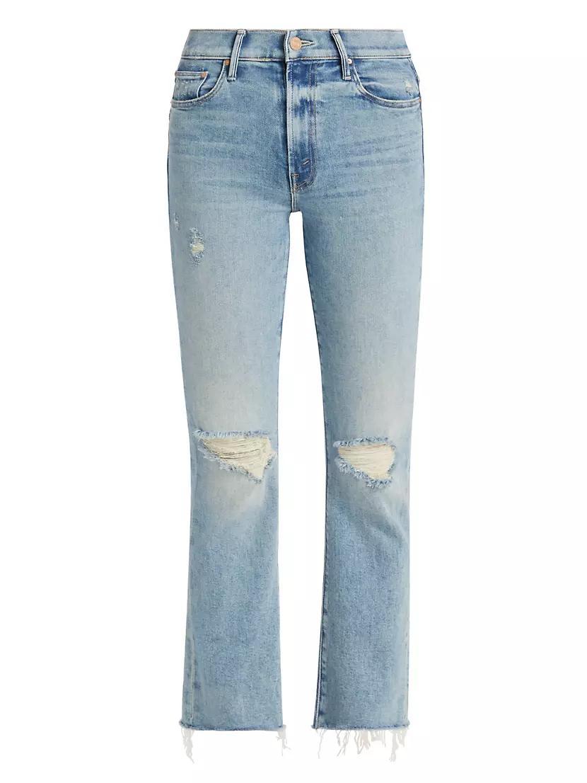 The Insider Flood Fray Distressed Denim Jeans product image