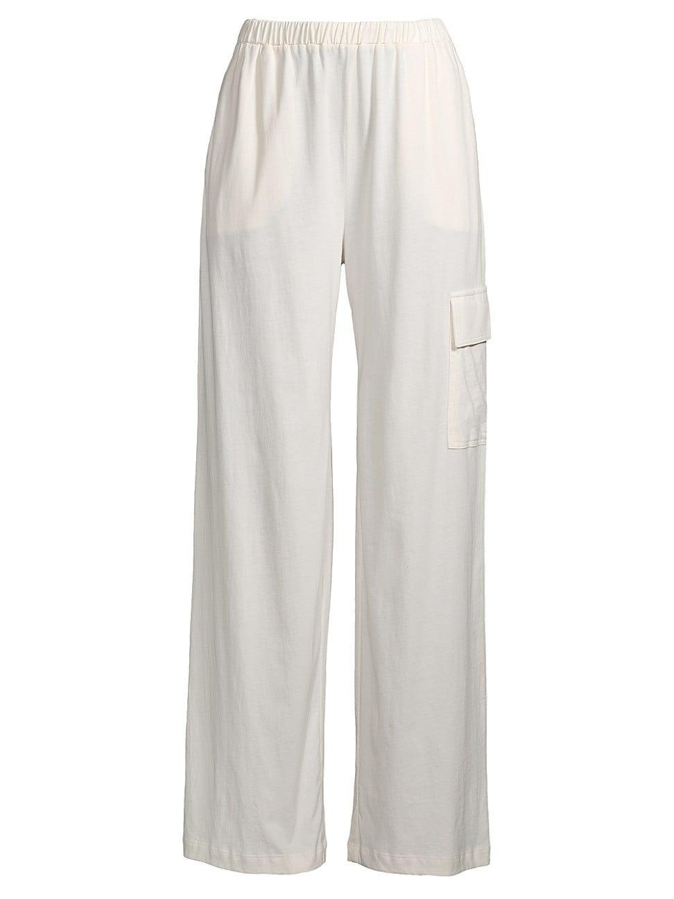 Clairo Straight-Leg Cotton Cargo Pants Product Image