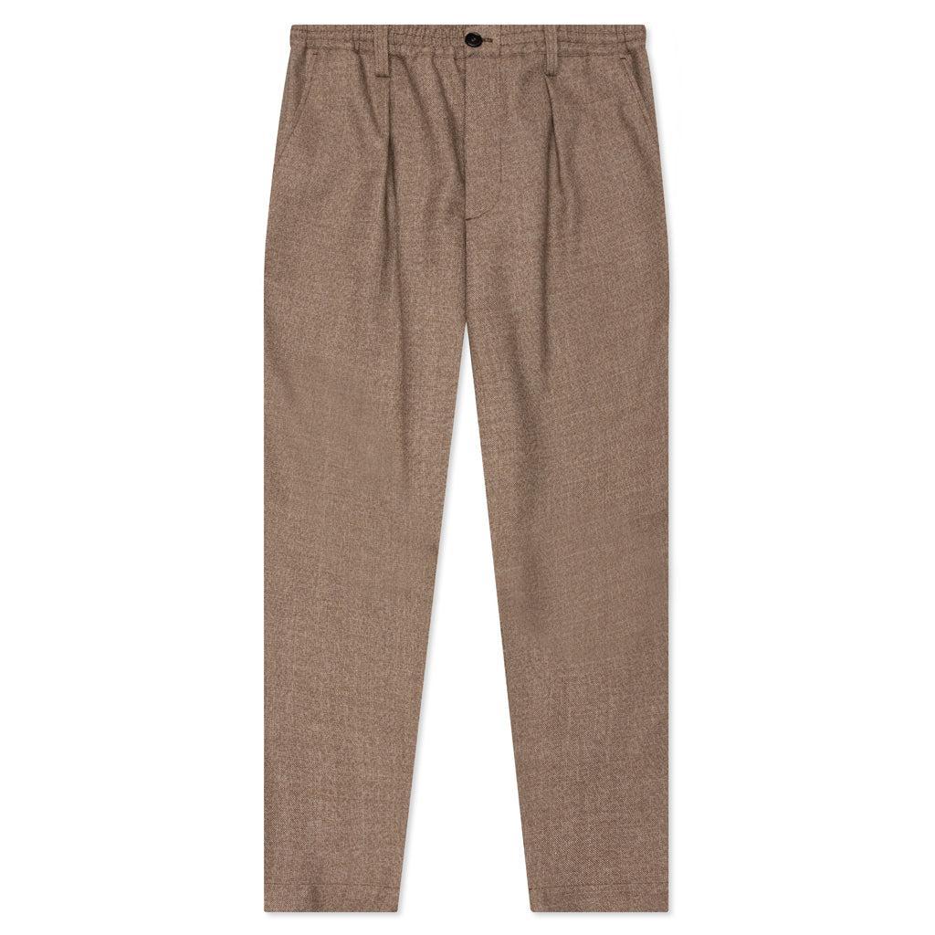 Tropical Wool Trousers - Raw Sienna Male Product Image