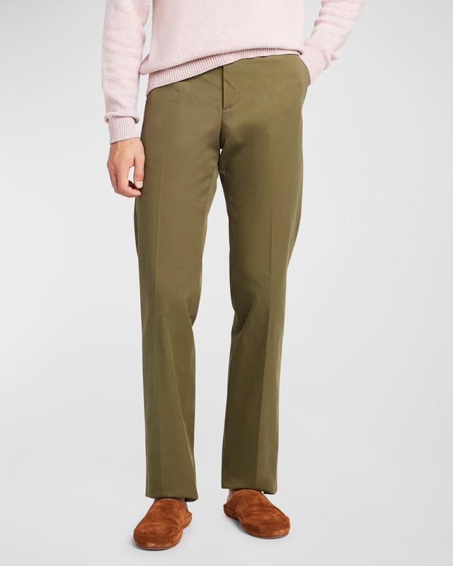 Mens Merse Gabardine Straight-Fit Pants Product Image