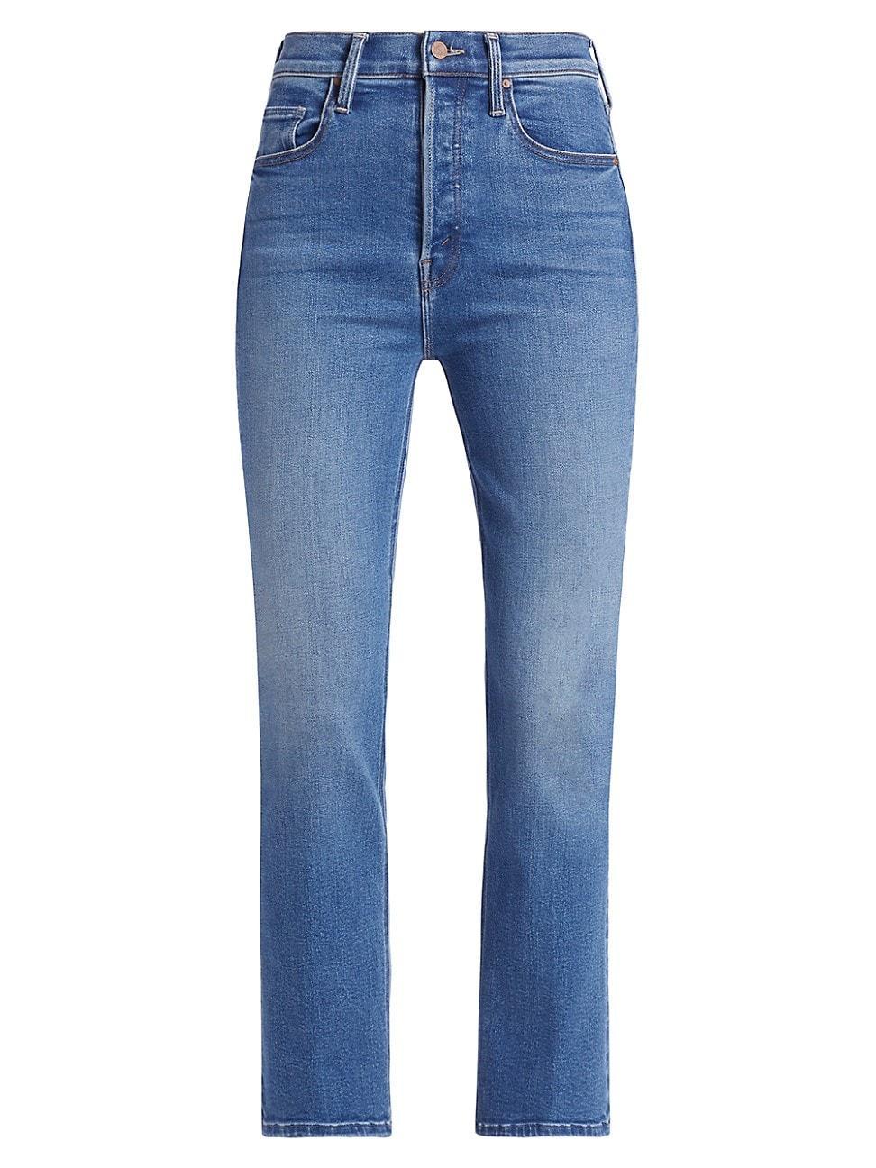 Womens The Tomcat Mid-Rise Stretch Skinny Fray Jeans Product Image