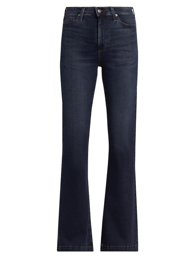 Womens Madi High-Rise Stretch Relaxed Flare Jeans Product Image