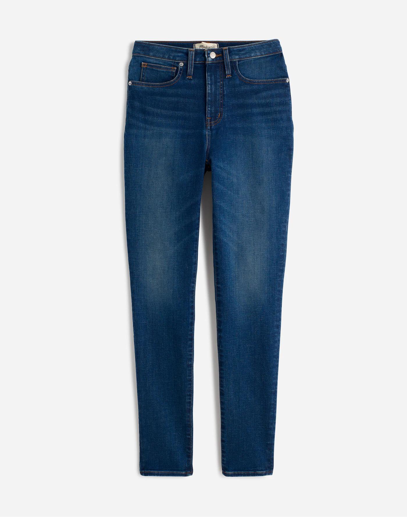 Curvy 10" High-Rise Skinny Jeans in Alabara Wash Product Image