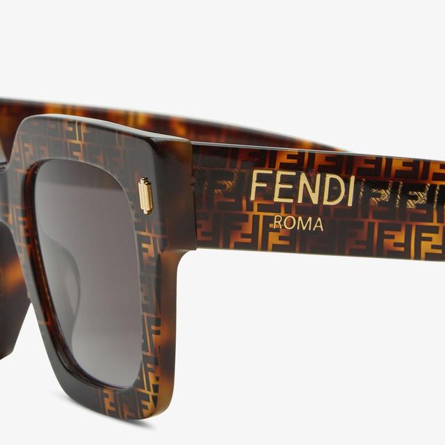 Fendi RomaHavana acetate sunglasses Product Image