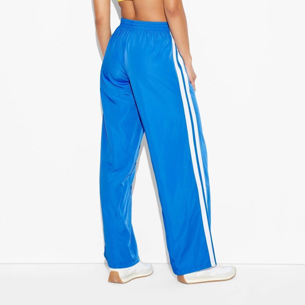 Women's Game Day High-Rise Track Pants - Wild Fable™ Light Blue XXS Product Image