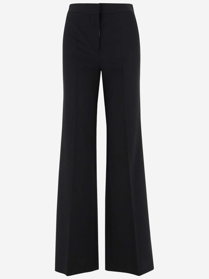 Black Flared Pants Product Image