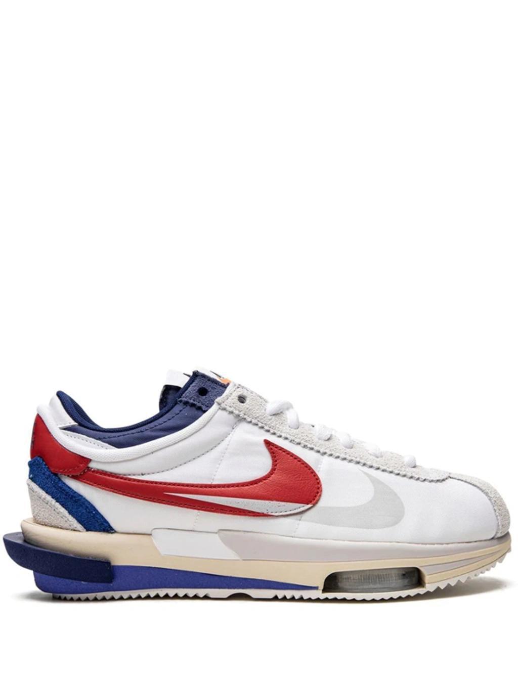 Sacai Zoom Cortez Sp Sneakers In White Product Image