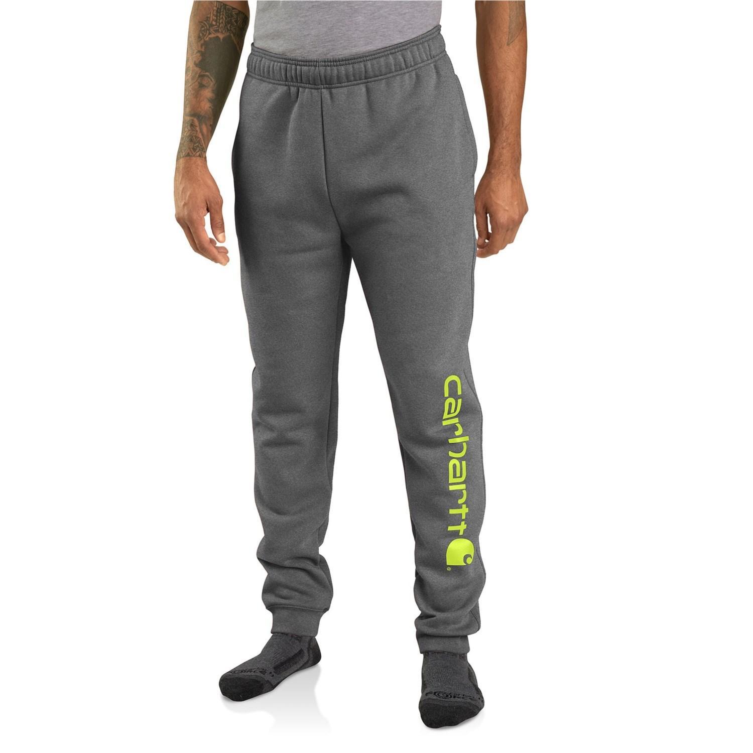 Carhartt 105899 Relaxed Fit Midweight Tapered Logo Graphic Sweatpants Product Image