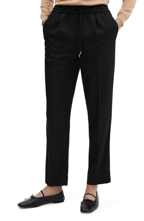 MANGO Cuffed Seam Detail Lounge Pants Product Image