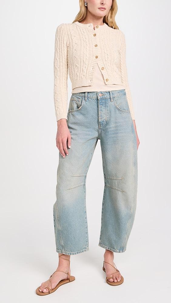 Free People Good Luck Barrel Leg Jeans | Shopbop Product Image