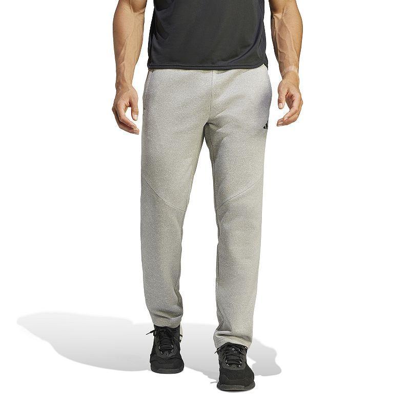 Mens adidas AEROREADY Game and Go Tapered Fleece Training Pants Product Image