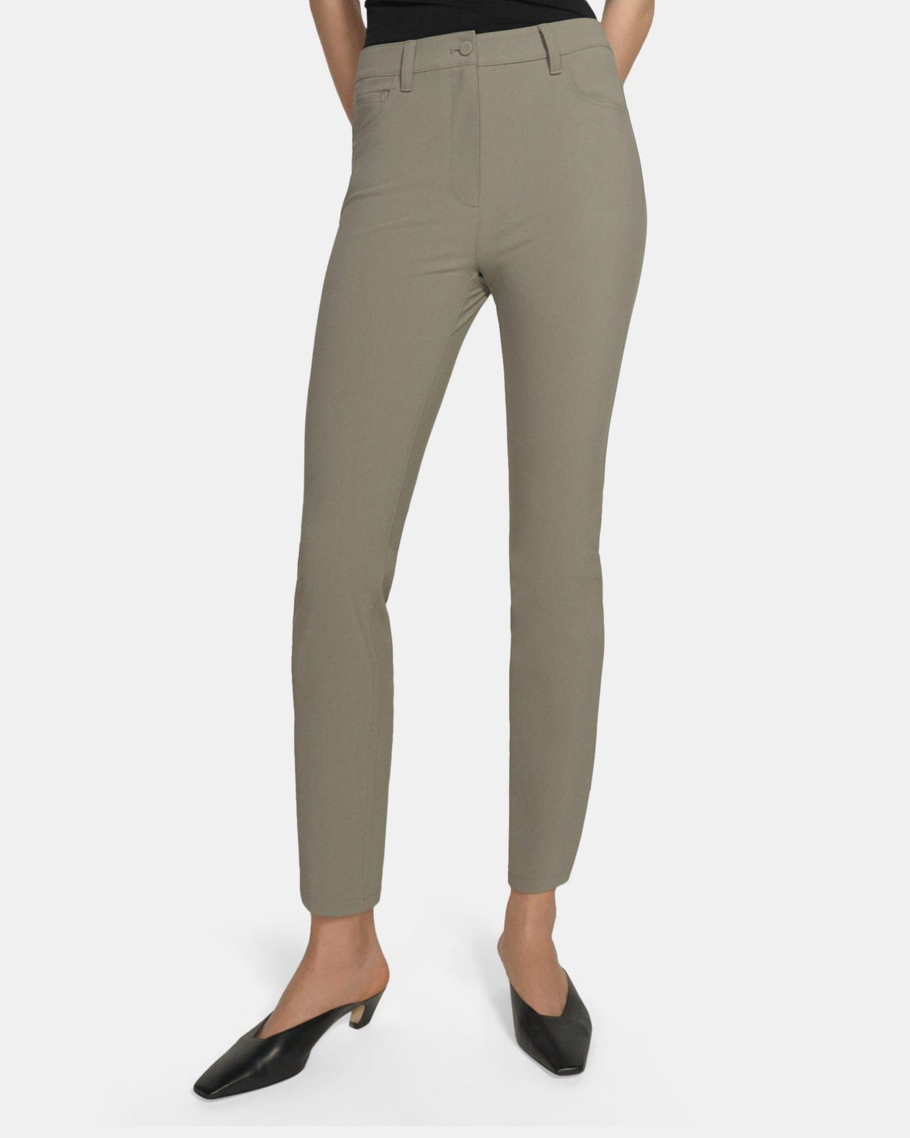 Slim Cropped Pant in Performance Knit Product Image