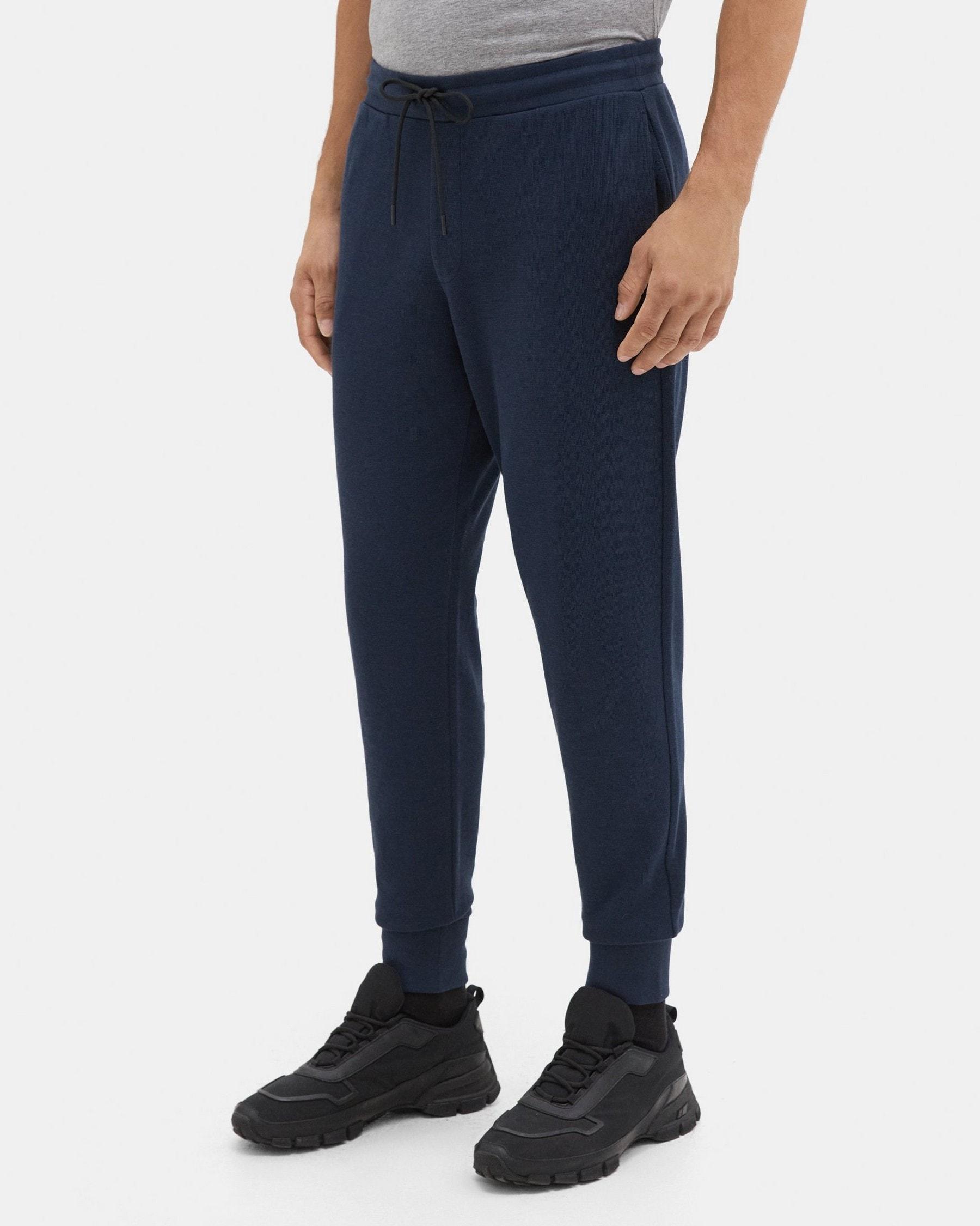 Essential Sweatpant in Cotton Waffle Knit Product Image