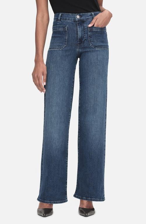 FRAME Le Slim Palazzo Pocket Wide Leg Jeans Product Image