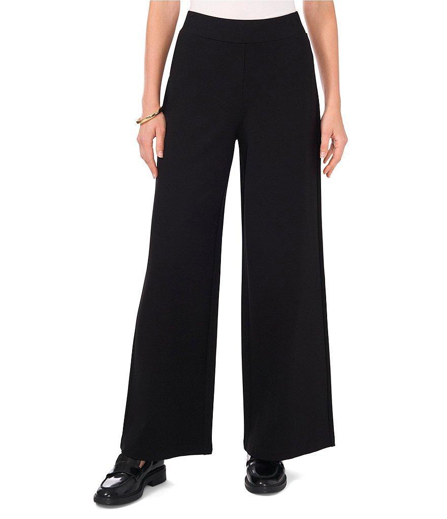 Vince Camuto Ponte High Rise Pull-On Wide Leg Pant Product Image