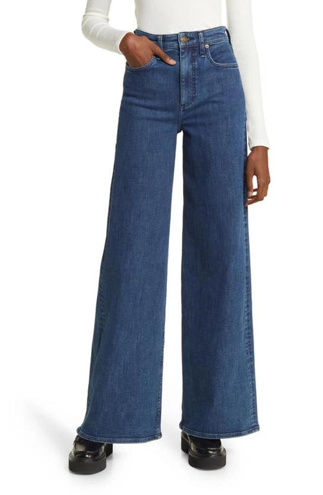 rag & bone Sofie High Waist Wide Leg Jeans Product Image