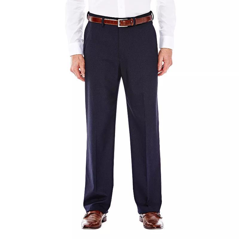 J.m. Haggar Mens Classic/ Regular Fit Stretch Sharkskin Suit Pants Product Image