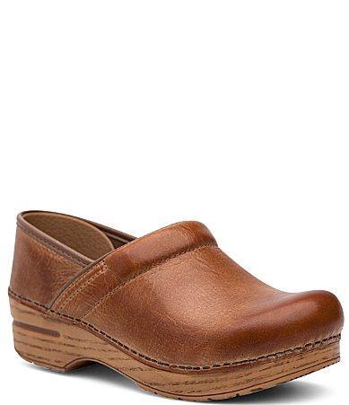 Dansko Professional (Saddle Full Grain) Women's Clog Shoes Product Image