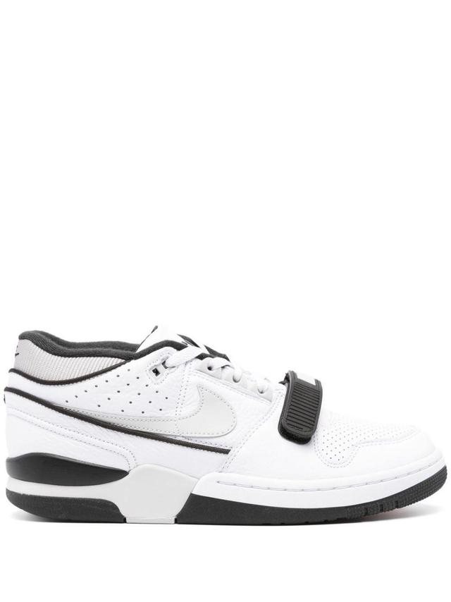 Alpha Force 88 Leather Sneakers In White Product Image