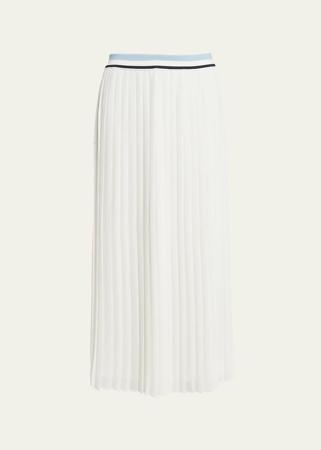 Pleated Midi Skirt Product Image