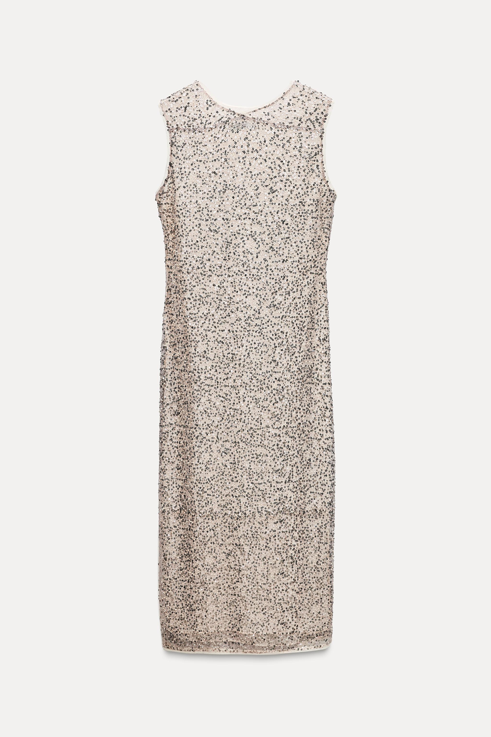 SEQUIN MIDI DRESS Product Image