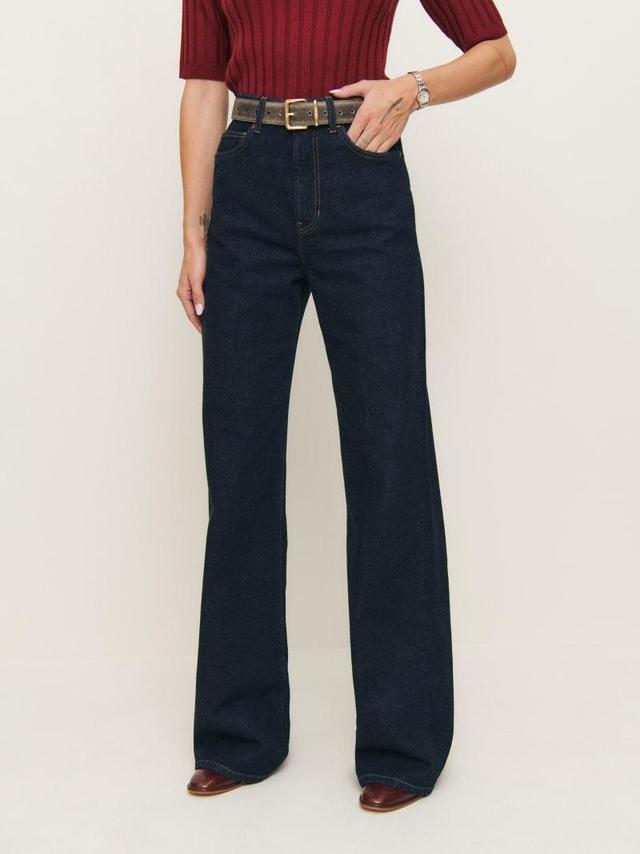 Cary High Rise Slouchy Wide Leg Jeans Product Image