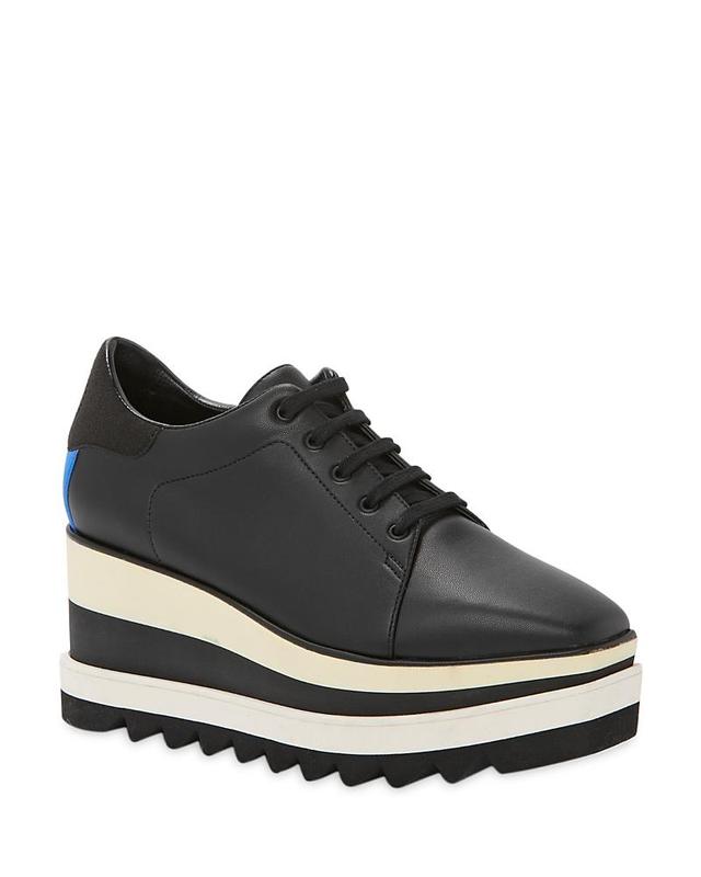 Stella McCartney Womens Sneak Elyse Lace Up Platform Sneakers Product Image