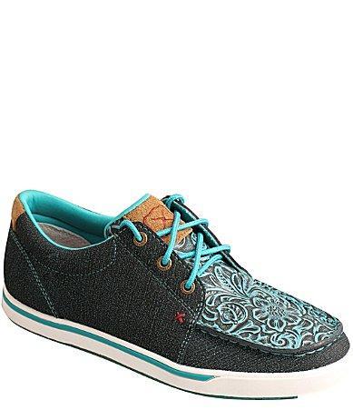 Twisted X Womens Tooled Kicks Shoes Product Image