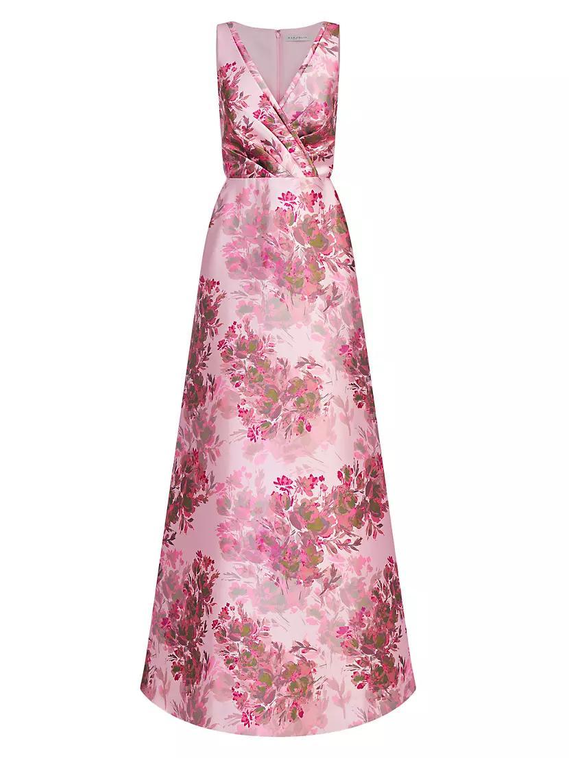 Opal Rose Mikado Gown Product Image