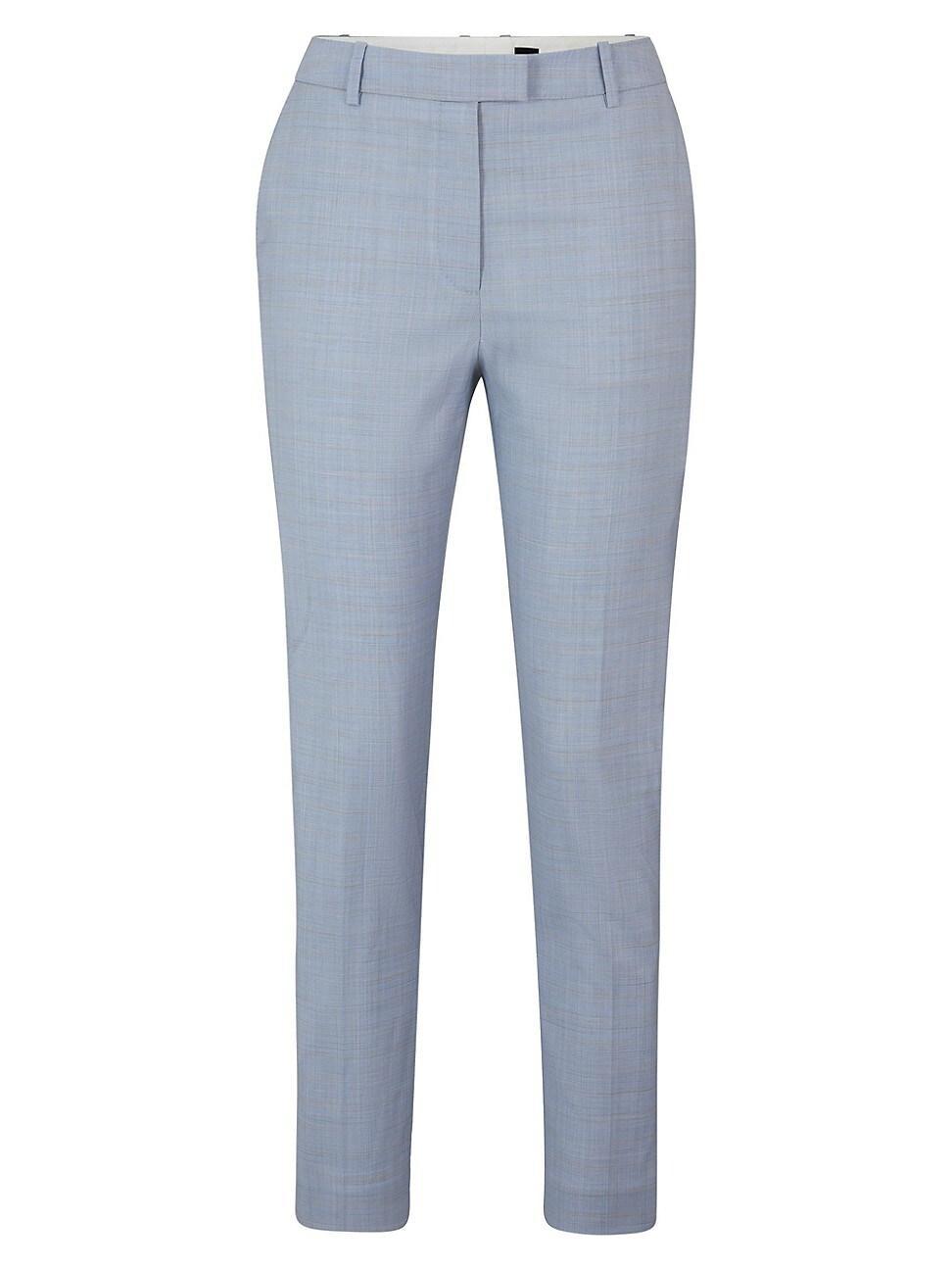 BOSS Tamata Slim Fit Virgin Wool Pants Product Image