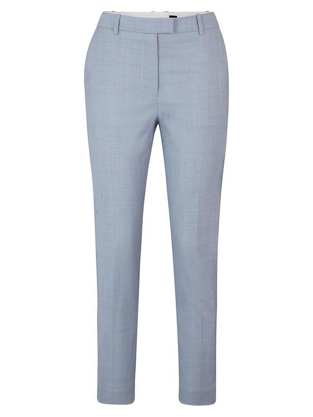 BOSS Tamata Slim Fit Virgin Wool Pants Product Image