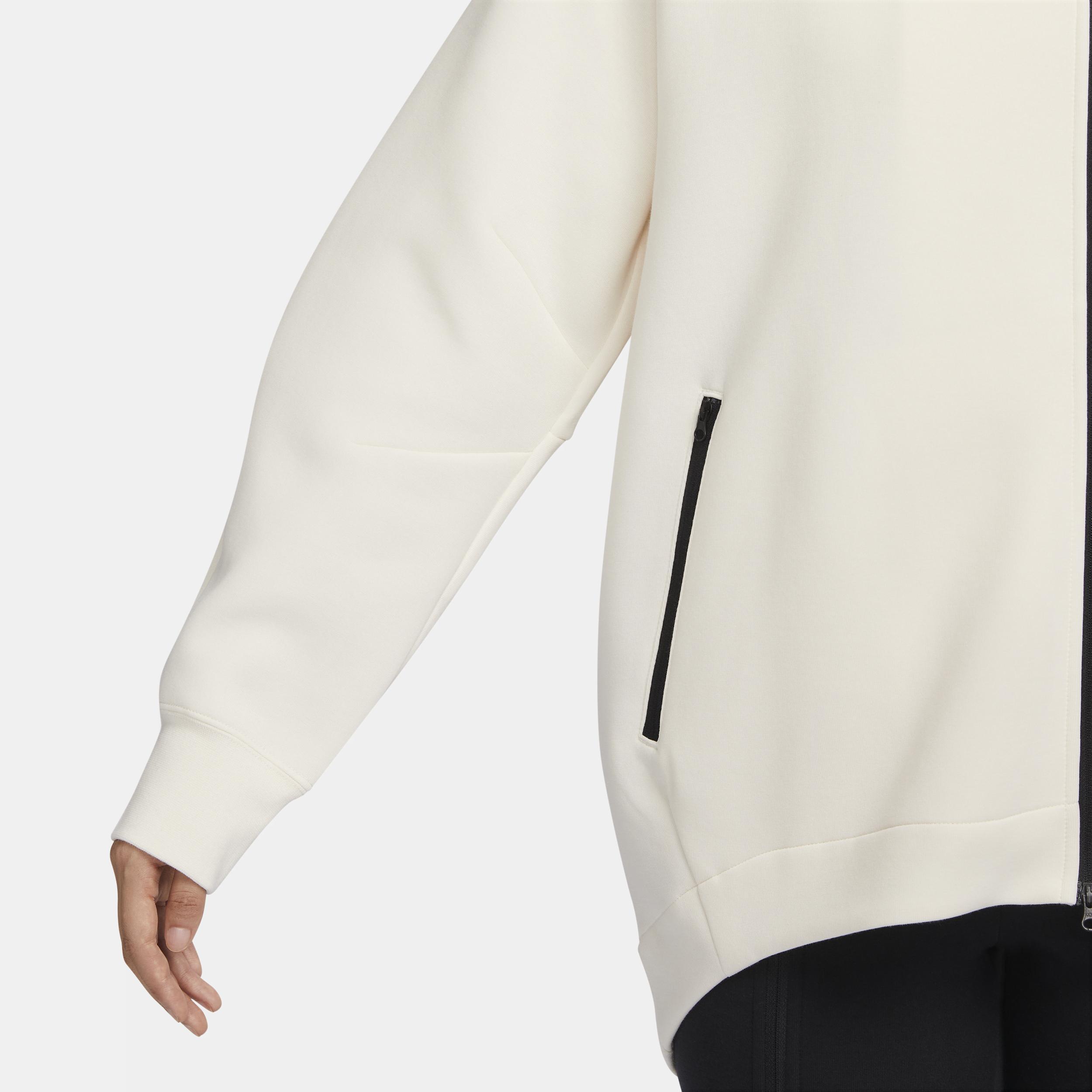 Women's Nike Sportswear Tech Fleece Oversized Full-Zip Hoodie Cape Product Image