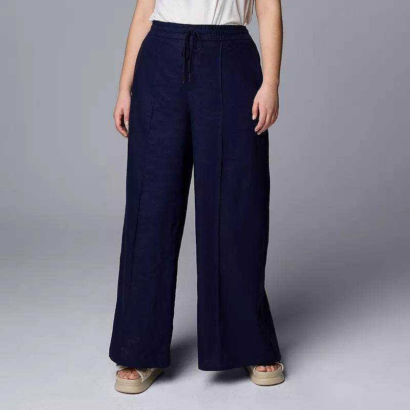 Womens Simply Vera Vera Wang Wide Leg Pants Product Image