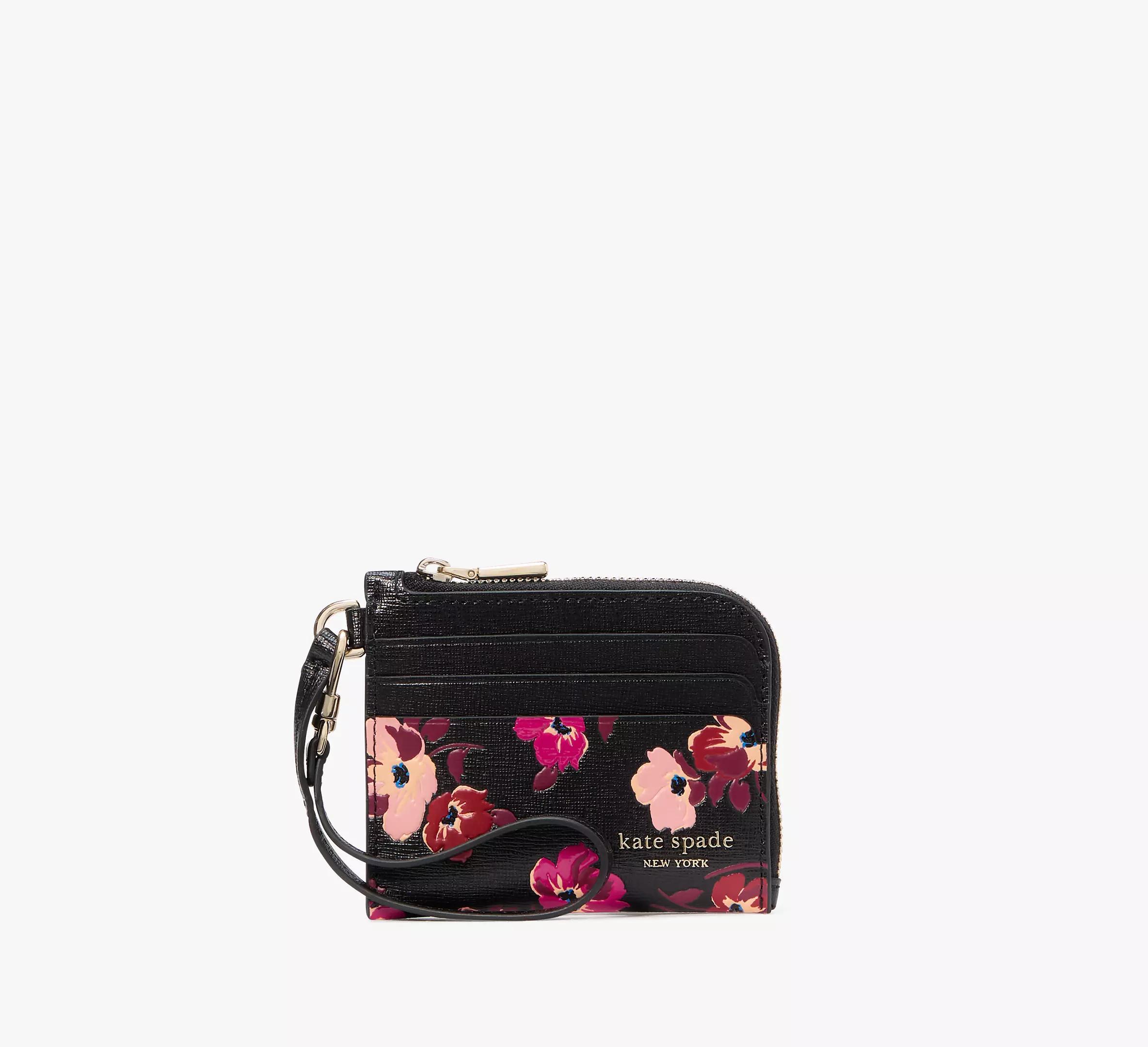 Devin Pixel Hearts Coin Card Case Wristlet Product Image