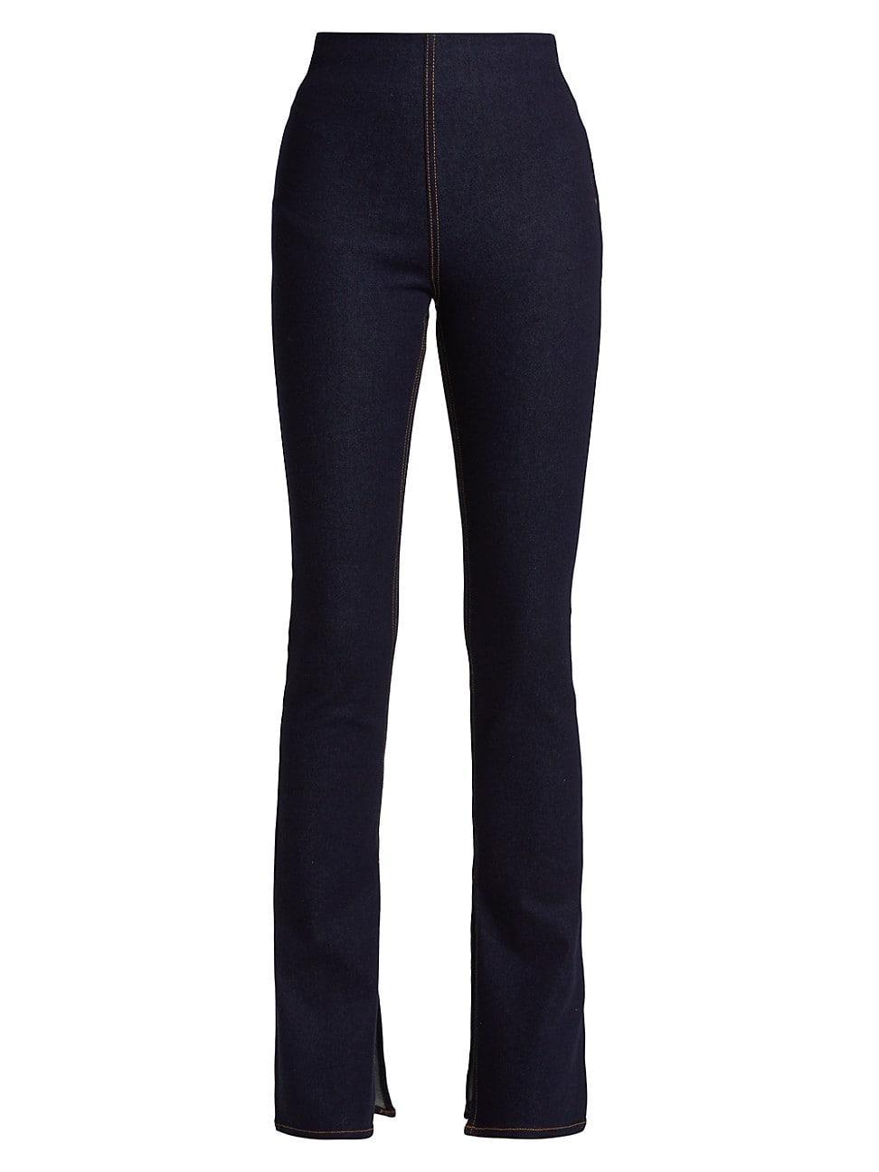 Womens Split Hem Jeggings Product Image