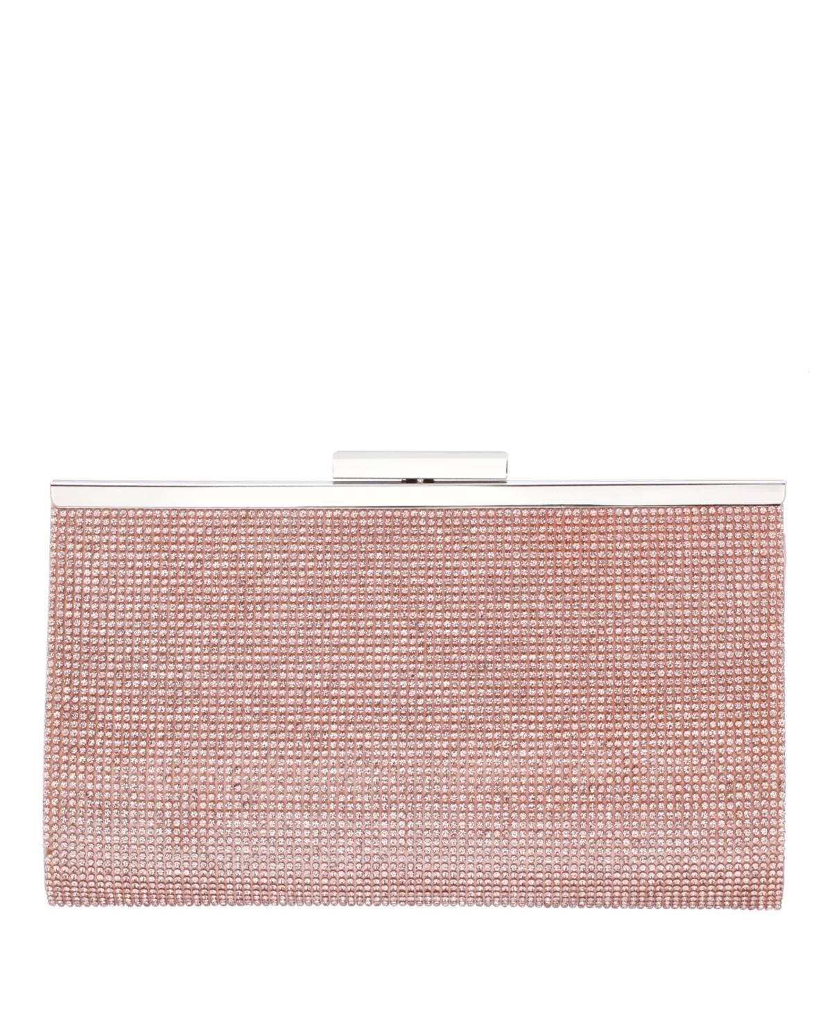 Nina Crystal Frame Clutch Product Image