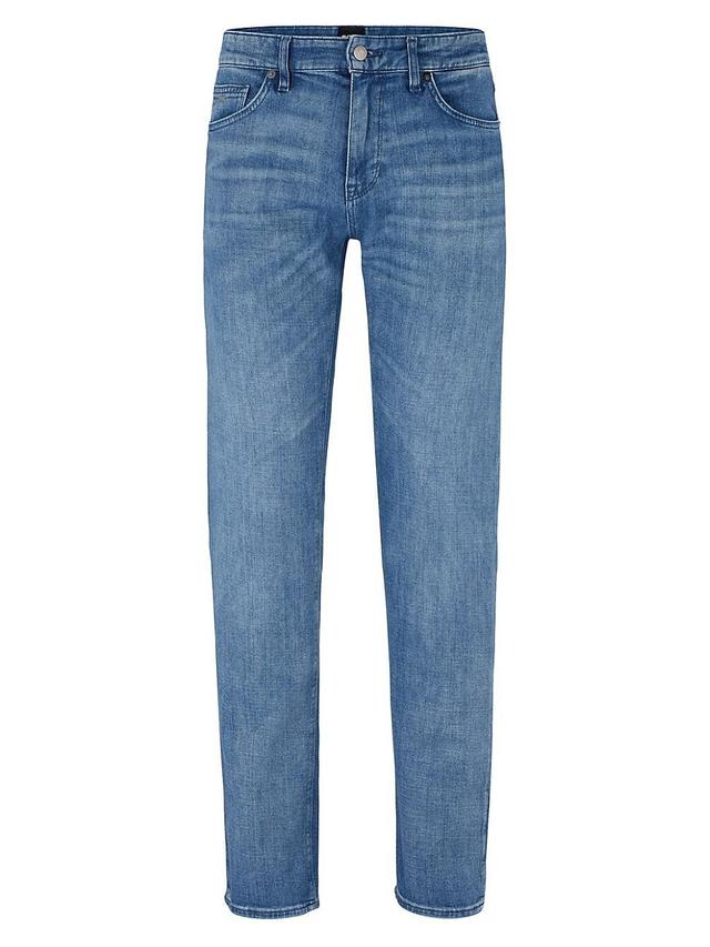 Mens Regular-Fit Denim Jeans Product Image