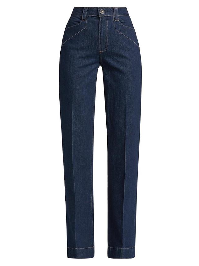 Leenah Tapered Pocket Jeans Product Image