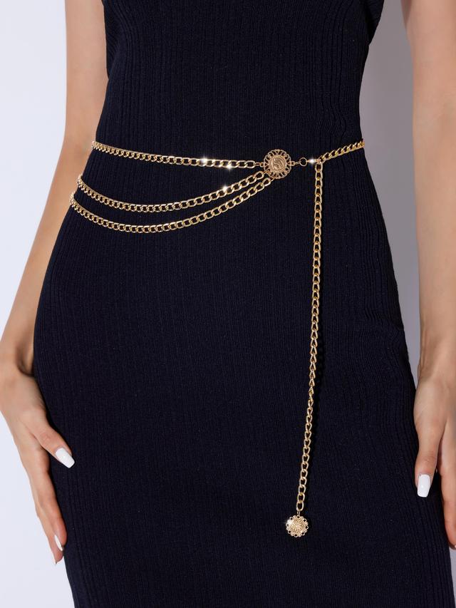 Metal Layered Waist Chain Product Image