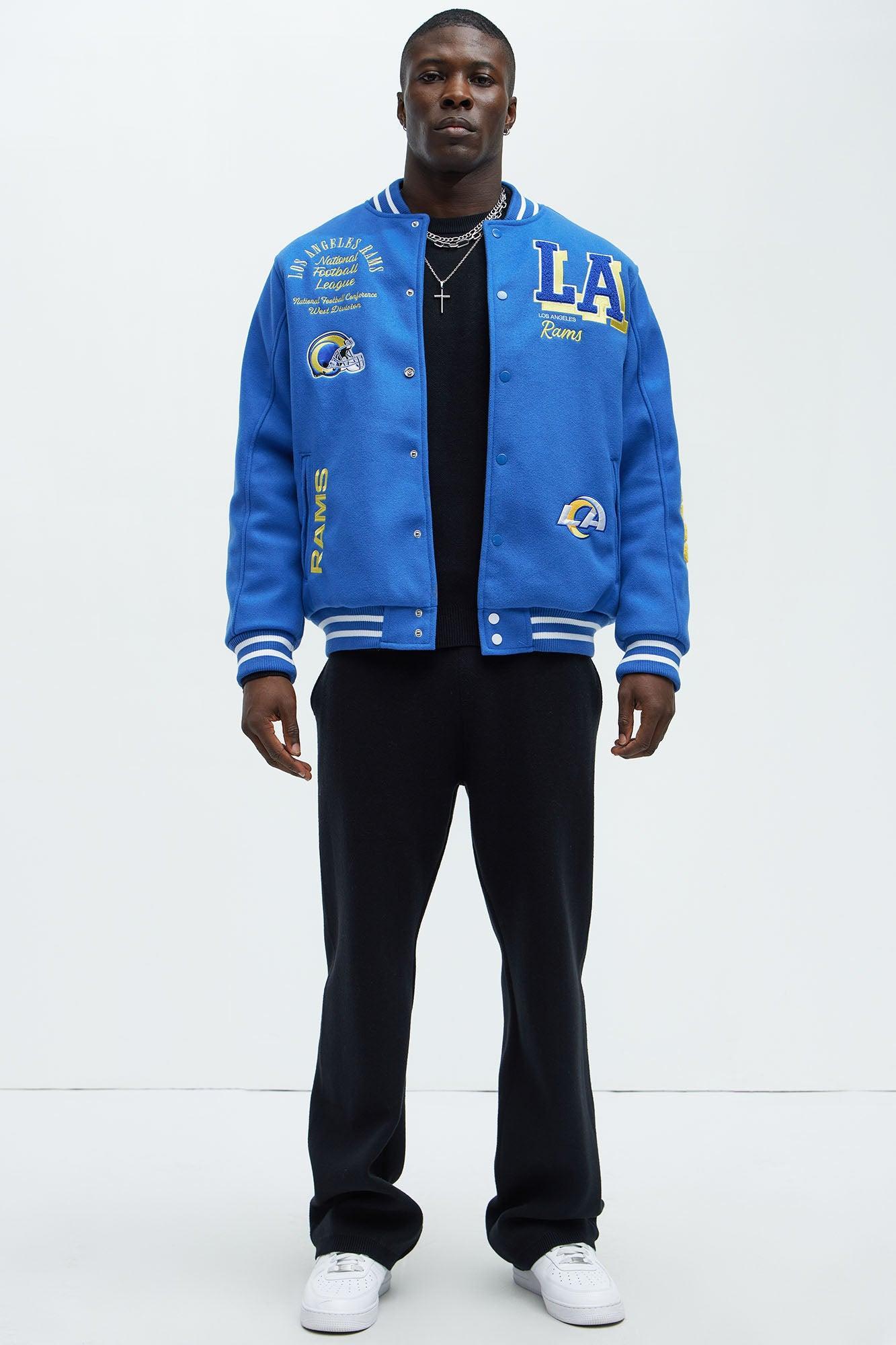 Rams Touchdown Jacket - Blue/Gold Product Image