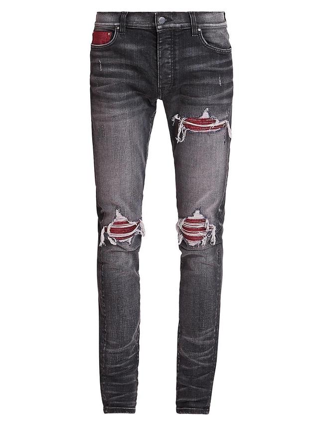 Mens Lurex Mx1 Distressed Skinny Jeans Product Image